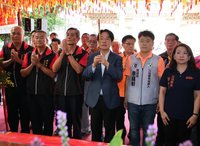 助選蔡銘軒拚南投立委 賴清德託鄉親：不要讓我漏氣