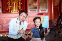 台南孔廟文化節揭序幕 小一學童點硃砂開智慧