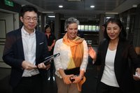 孫曉雅拜訪許淑華 關心24年前921地震