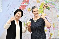 孫曉雅訪彰化 王惠美介紹優勢盼深化產業合作