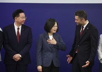 蔡總統：台灣半導體實力助攻 與歐盟共建供應鏈韌性