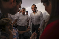 英外相空襲警報中訪以色列表達支持 譴責恐怖主義