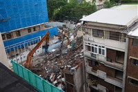 大直塌陷戶對面下陷有異聲 建管處：勘查研判無安全疑慮