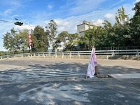 路面水溝蓋塌陷遲未警示維修？竹市：獲報即處置