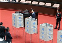 立法院行使5中選會委員人事權 藍拒投綠甲動 