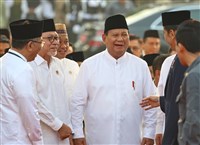 普拉伯沃搭檔佐科威長子 3度角逐印尼總統大位