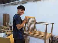 木作傢俱打造花蓮青年留鄉產業  華山園區展手藝