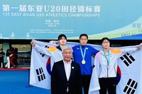 首屆東亞U20田徑賽  黃郁庭奪隊史首金