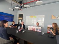 以色列民眾淪哈瑪斯人質 駐以代表慰問人質親屬