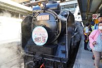 二水國際跑水節登場 遊客體驗國寶級蒸汽火車