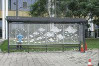 台南智慧交通新美學 總圖候車亭科技感不失古樸