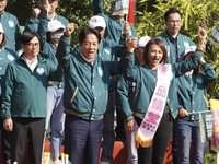 賴清德合體小雞造勢  籲高雄挺賴蕭配帶領台灣