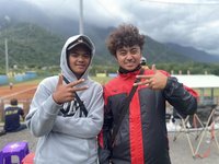 余謙到關懷盃看弟弟余磊比賽 盼未來場上對決