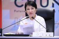 台中購物節登錄逾140億 盧秀燕中獎3000元捐公益