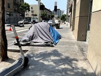 街頭獸醫行善 免費食物供洛杉磯遊民區貓狗