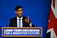 蘇納克承諾出資636億對抗氣候變遷 盼重拾英國環保聲譽