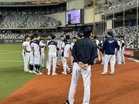 棒球亞錦賽韓國隊教練讚大巨蛋 直呼好羨慕