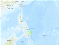 菲律賓外海同一地區再傳強震 地震規模6.9無海嘯威脅