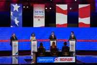 共和黨第4場初選辯論川普仍缺席 海利民調升遭對手圍攻