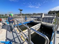 屏東殺蛇溪水質淨化場啟用  每天可處理1萬噸污水