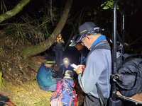 池有山登山客腳扭傷 雪霸警冒5度低溫救援