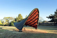 新式木構亭弦閣落腳東勢 降建模成本展國產材優越