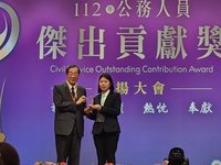 搶救照護7隻黑熊  徐惠君入選公務員傑出貢獻獎