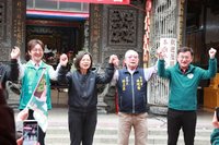 為江肇國莊競程站台 蔡總統力薦進入國會服務