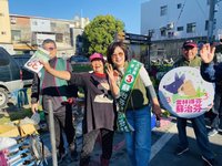 丁學忠拚立委成立台西後援會  蘇治芬土庫拜票