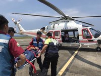澎湖將軍離島55歲男疑中風 直升機後送馬公市醫院