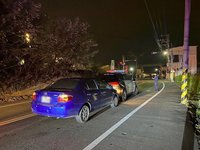 酒駕撞停等紅燈警車 苗栗男子遭壓制送辦