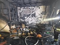 基隆七堵民宅火警 8旬老翁送醫不治