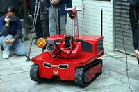 嘉市消防機器人亮相 減低消防員救災風險
