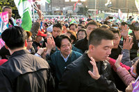 賴清德：蔡總統已交付車鑰匙  籲選民拉票固票催票