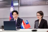 巴拉圭總統視訊恭賀賴蕭配  盼深化台巴合作