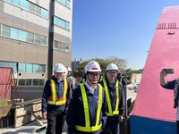 陳其邁視察龍德新路東延 盼加速通車期程