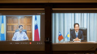 賴清德與帛琉總統惠恕仁視訊 邀出席520就職典禮