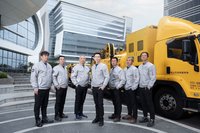 竹北清潔隊工作服換新裝  導入視覺概念易識別