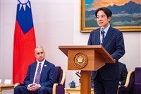 賴清德晤美眾院台灣連線訪團  持續捍衛台海和平穩定