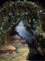 鶯歌永吉公園炮仗花季  重繪3D瀑布梯創美學廊道