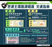 紅髮艾德Ed Sheeran 2/3高雄開唱 周邊交管免費接駁車服務