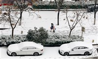 中國雨雪天氣擴大 官方罕見發布暴雪等4項預警