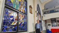 義大利藝術家推彩繪玻璃  促台義文化交流