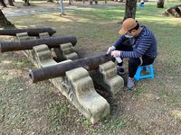 嘉義公園2古砲指定為古物  市府爭取經費修繕
