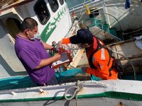 屏東海廢帶回漁獲自肥  回收逾63噸廢棄物