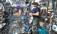 宏達電VR頭戴裝置上太空站  輔佐太空人運動健身