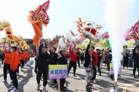 苗栗（火旁）龍點睛儀式 賦予13尾祥龍神格化