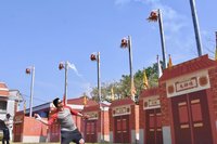 屏東開春客庄大節 六堆祈福尖炮城熱鬧開炸