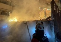 元宵夜北港空屋火警 附近居民懷疑燃放鞭炮引起