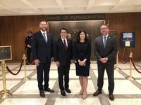 美佛州參議會賀新任正副總統  挺台參與經貿組織